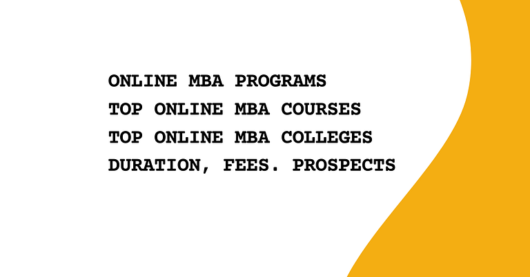 MBA Online: Top MBA Online Colleges, salary prospects, requirements