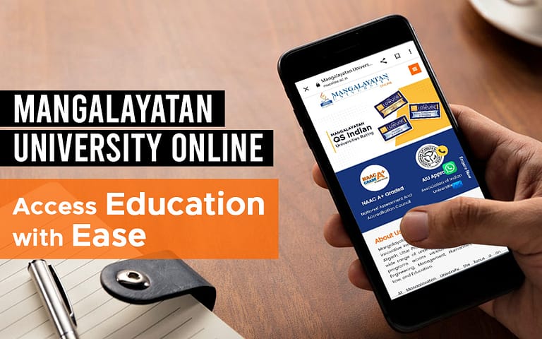 Mangalayatan University Online: “Access Education with Ease”