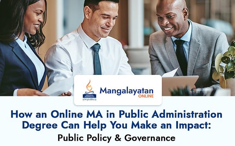 MA in Public Administration Online Degree